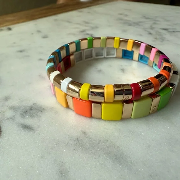 NWOT ROXANNE ASSOULIN
Love Rainbow Duo Bracelets - Picture 6 of 6